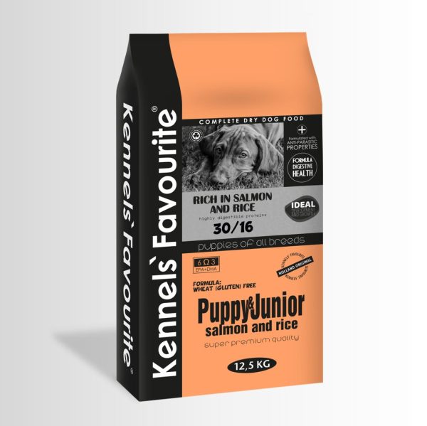 Kennels` Favourite® Puppy&Junior Salmon and Rice